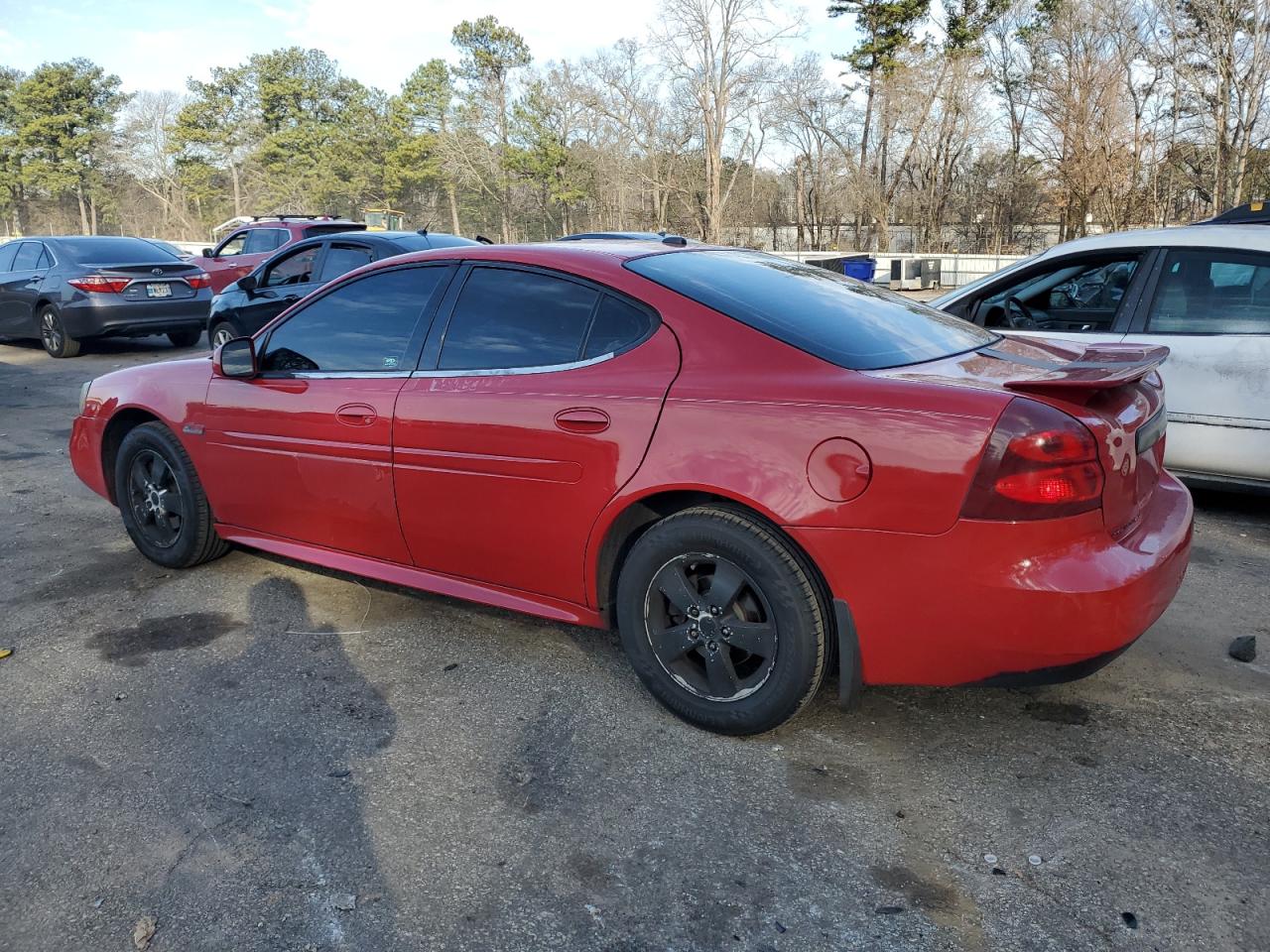 2007 Pontiac Grand Prix VIN 2G2WP552071107517 Copart auction photo, front end / side damage thumbnail 2