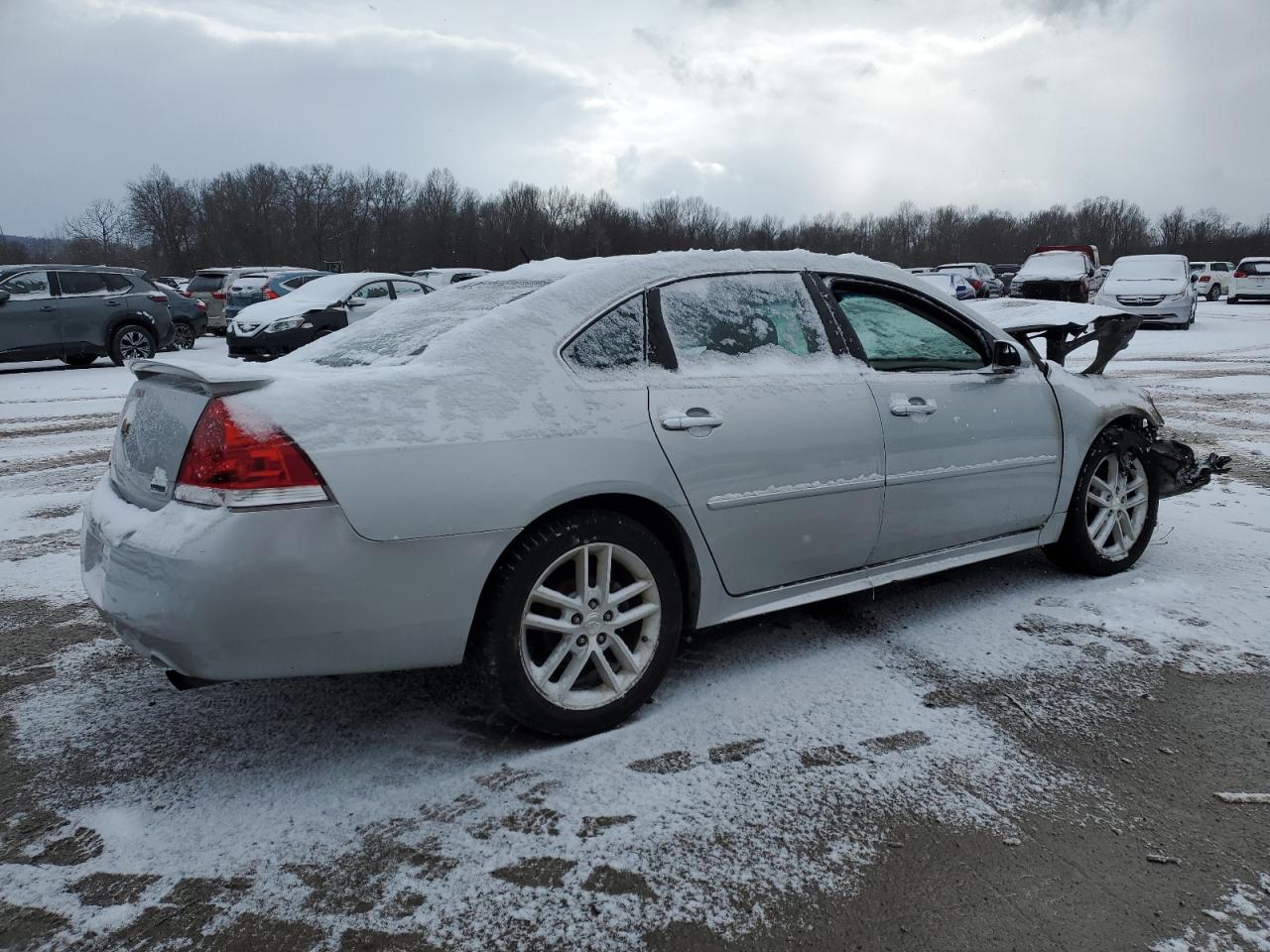 2012 Chevrolet Impala VIN 2G1WC5E34C1327701 Copart auction photo, burn - engine damage thumbnail 3