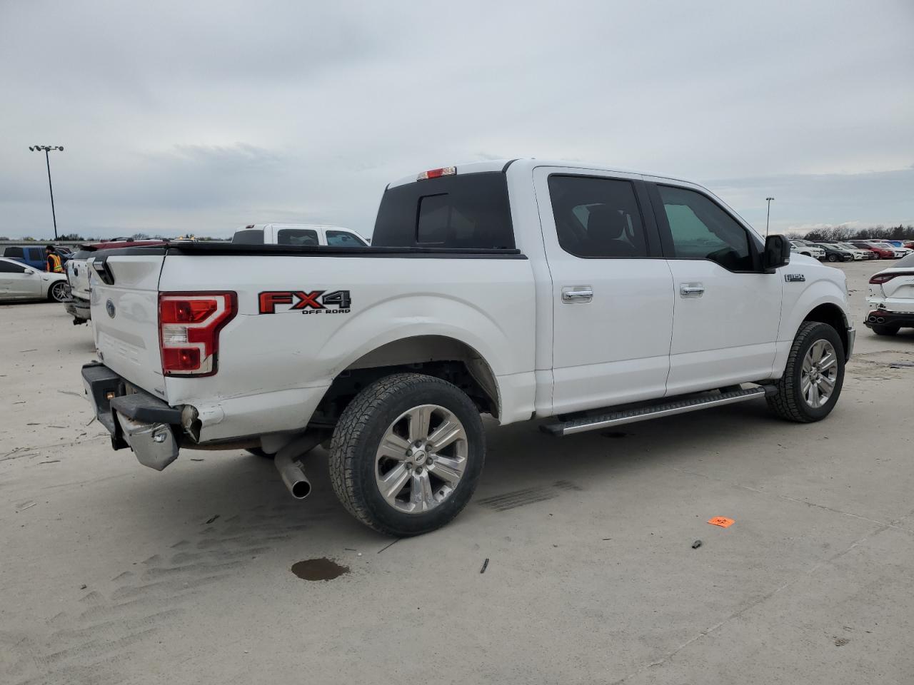 2018 Ford F-150 VIN 1FTEW1EG3JKD18538 Copart auction photo, rear end damage thumbnail 3