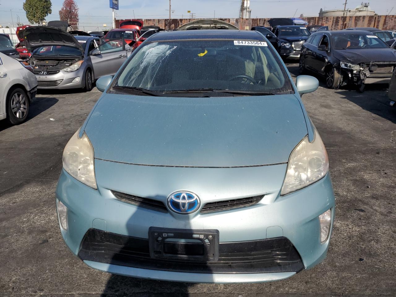 2012 Toyota Prius VIN JTDKN3DU6C5501782 Copart auction photo, all over damage thumbnail 5