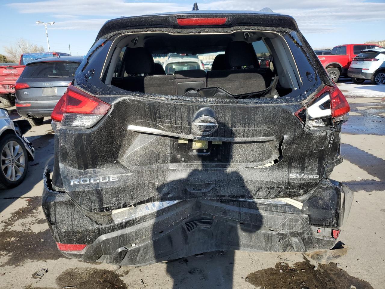 2018 Nissan Rogue VIN JN8AT2MV3JW306660 Copart auction photo, rear end / front end damage thumbnail 6
