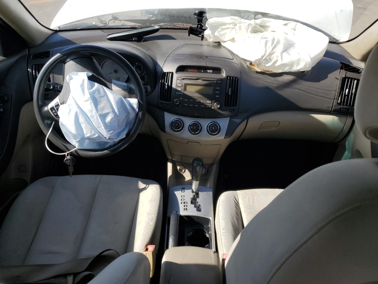 2009 Hyundai Elantra VIN KMHDU46D29U611897 Copart auction photo, front end damage thumbnail 8