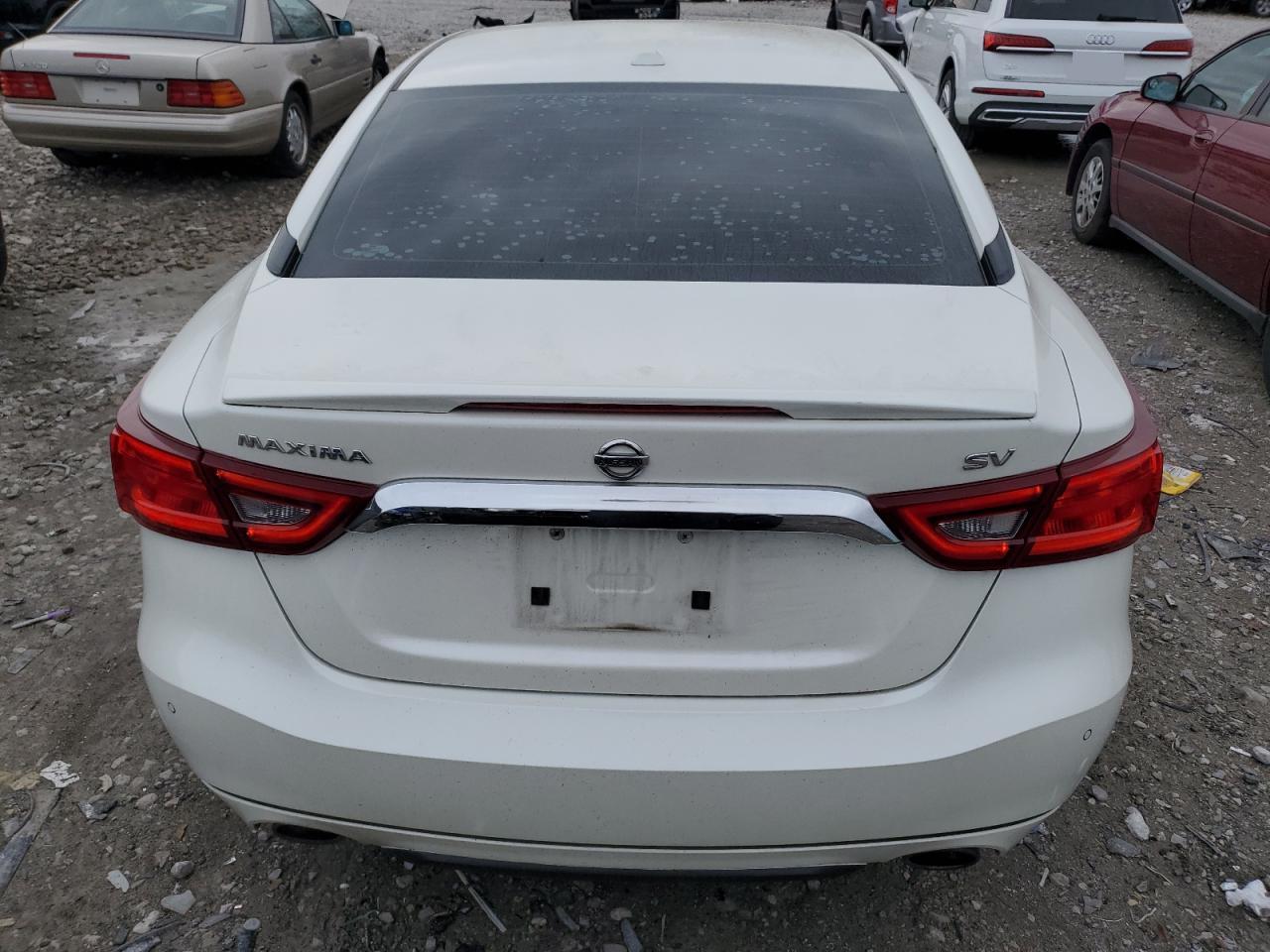 2016 Nissan Maxima VIN 1N4AA6AP1GC412538 Copart auction photo, front end damage thumbnail 6