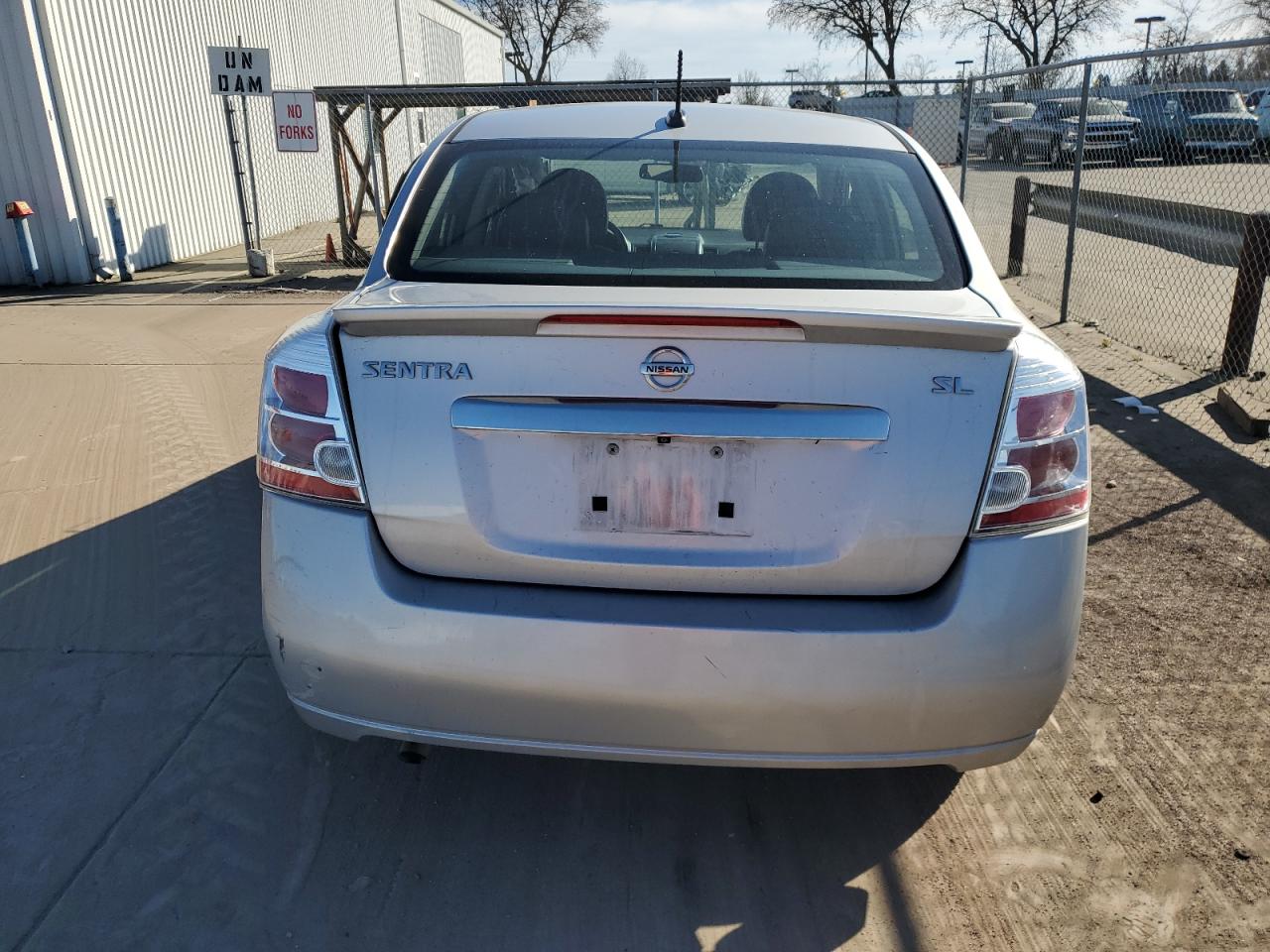 2012 Nissan Sentra VIN 3N1AB6AP6CL775040 Copart auction photo, side / rear end damage thumbnail 6