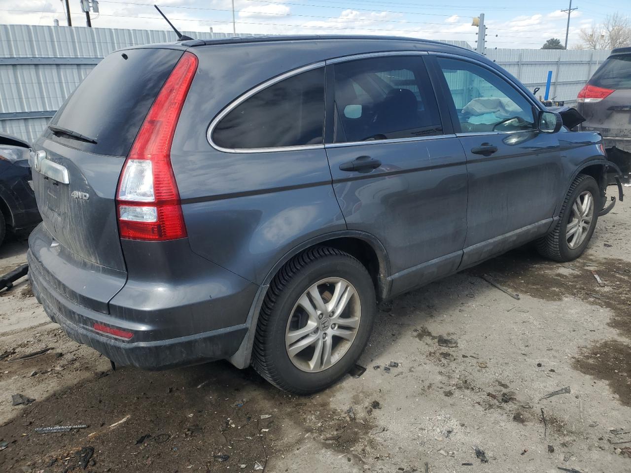 2011 Honda CR-V VIN 3CZRE4H54BG700693 Copart auction photo, front end damage thumbnail 3