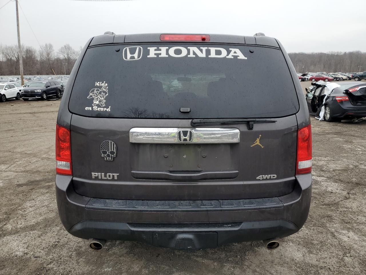 2014 Honda Pilot VIN 5FNYF4H44EB002598 Copart auction photo, front end / minor dent/scratches damage thumbnail 6