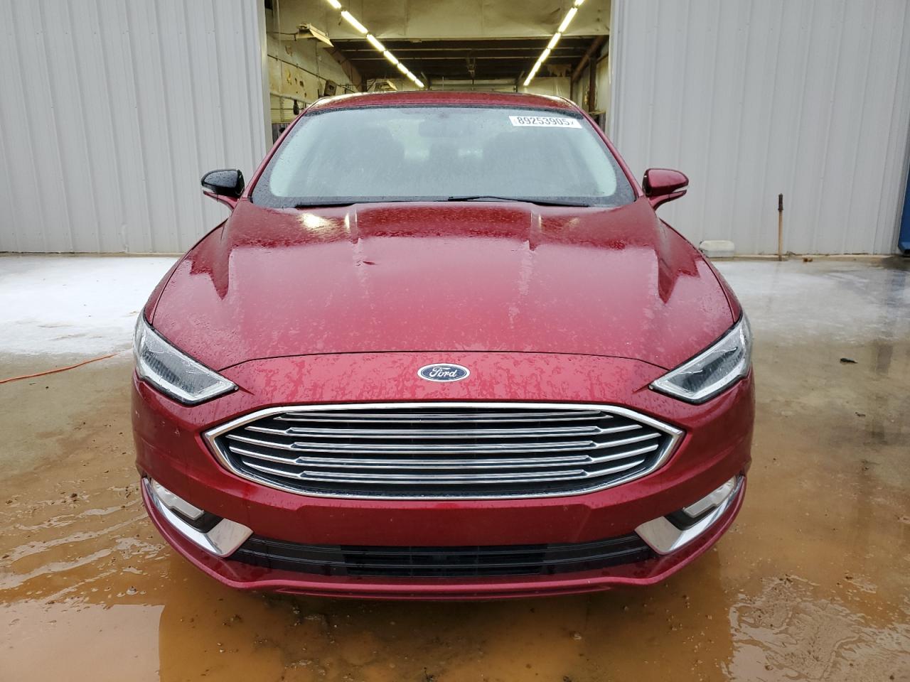 2017 Ford Fusion VIN 3FA6P0HD1HR262107 Copart auction photo, rear end damage thumbnail 5