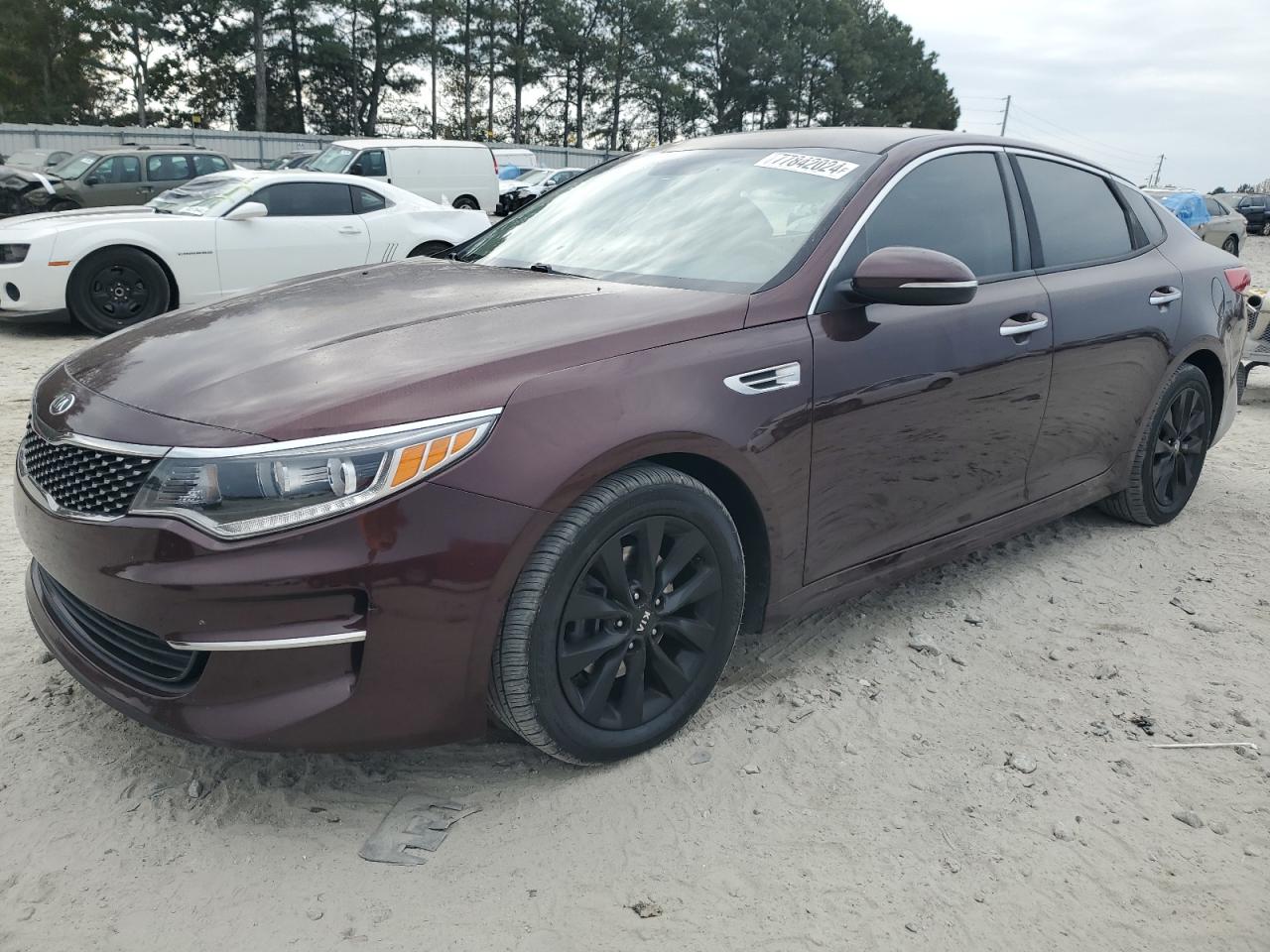 2016 KIA Optima VIN 5XXGU4L31GG083754