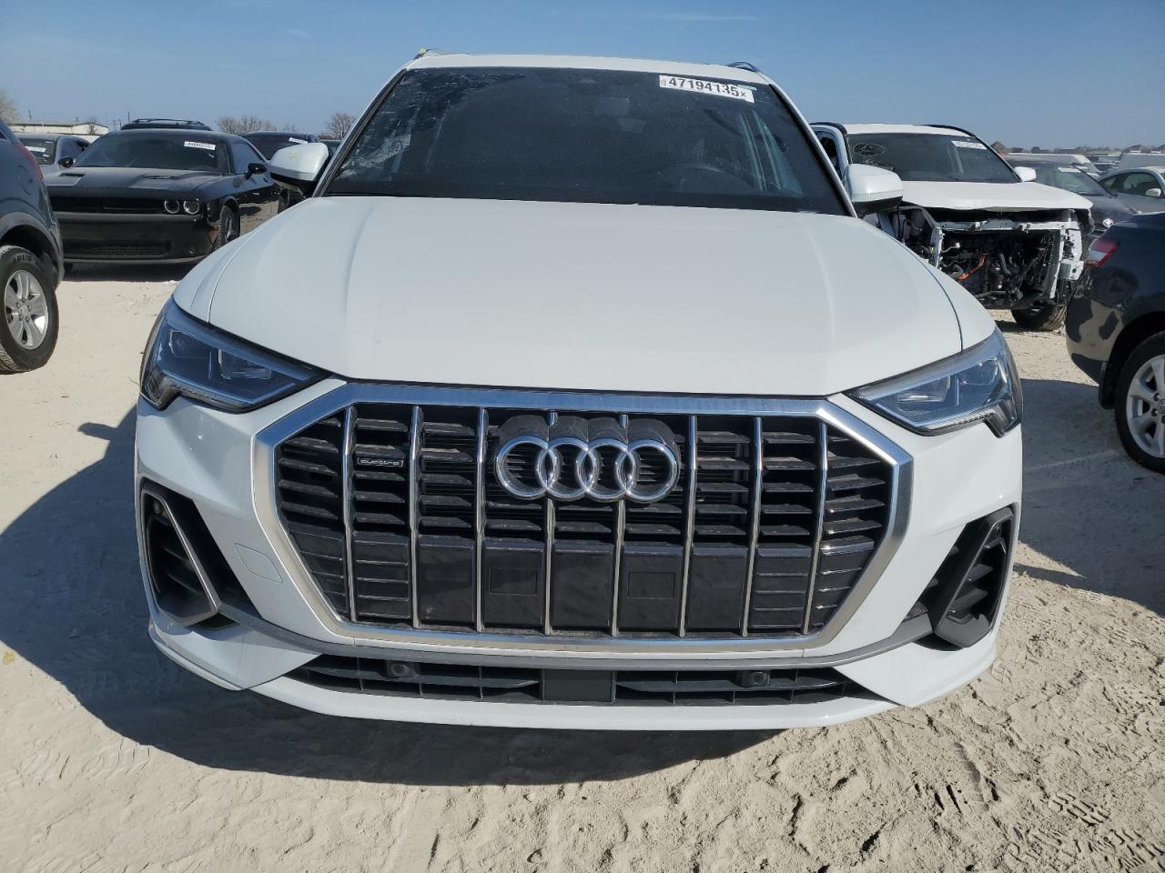 2024 Audi Q3 VIN WA1DECF39R1137946 Copart auction photo, side / rear end damage thumbnail 5