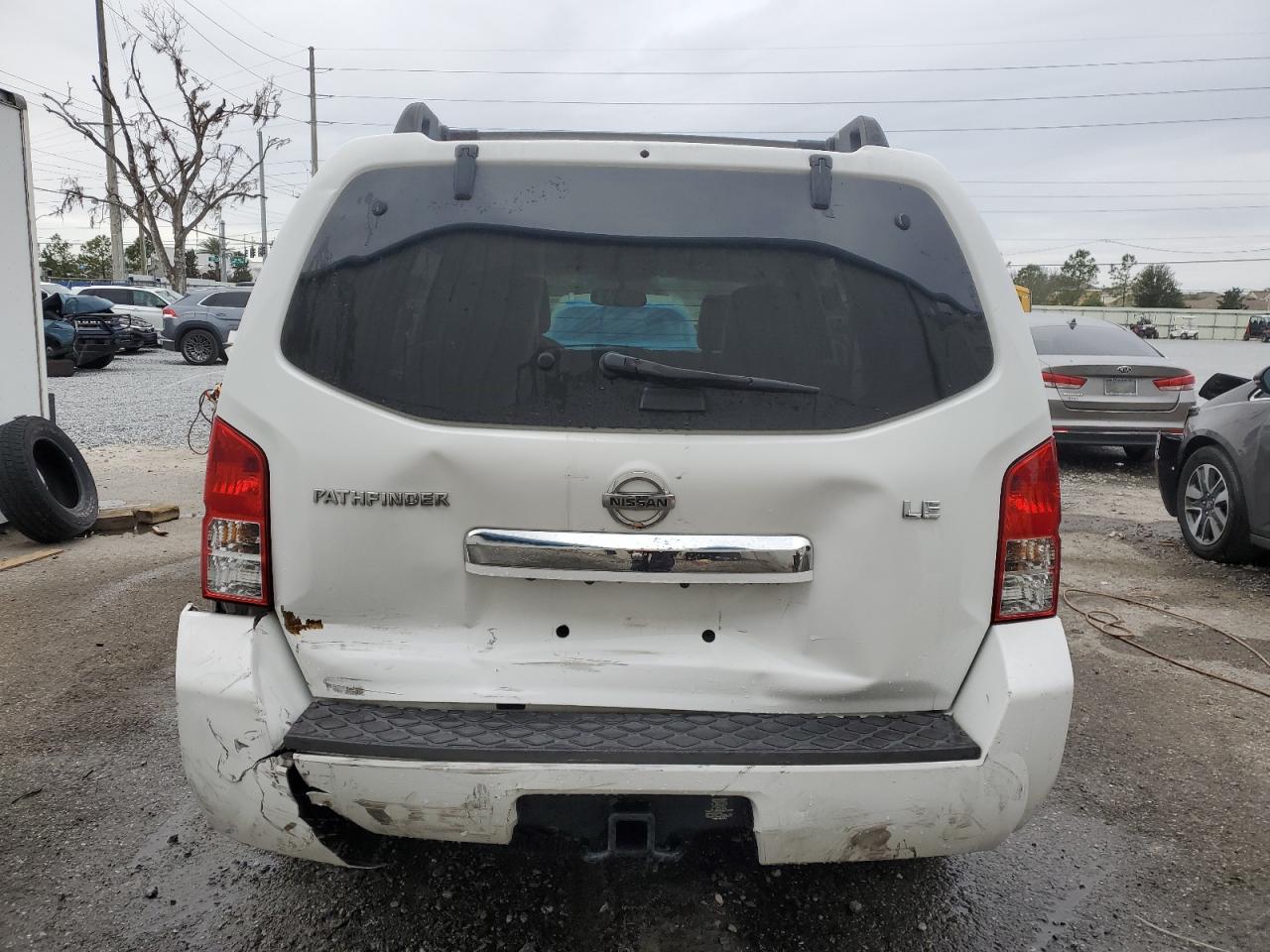 2012 Nissan Pathfinder VIN 5N1AR1NN1CC617099 Copart auction photo, rear end damage thumbnail 6
