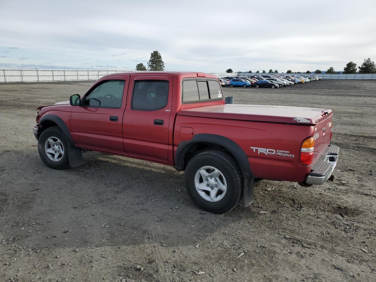 2004 Toyota Tacoma VIN 5TEGN92N94Z361164 Copart auction photo, front end / side damage thumbnail 2