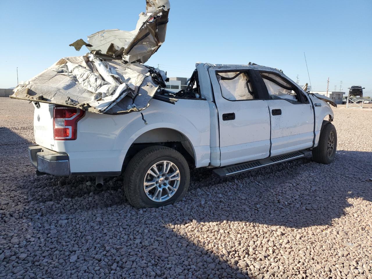 2019 Ford F-150 VIN 1FTEW1CP7KKE61125 Copart auction photo, all over damage thumbnail 3