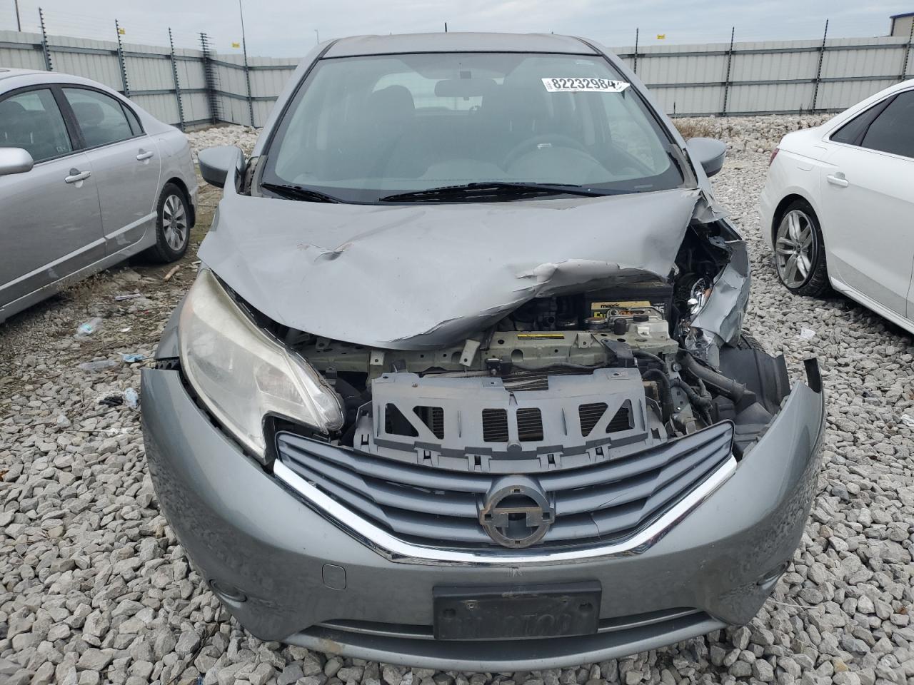 2015 Nissan Versa VIN 3N1CE2CP7FL438287 Copart auction photo, front end damage thumbnail 5