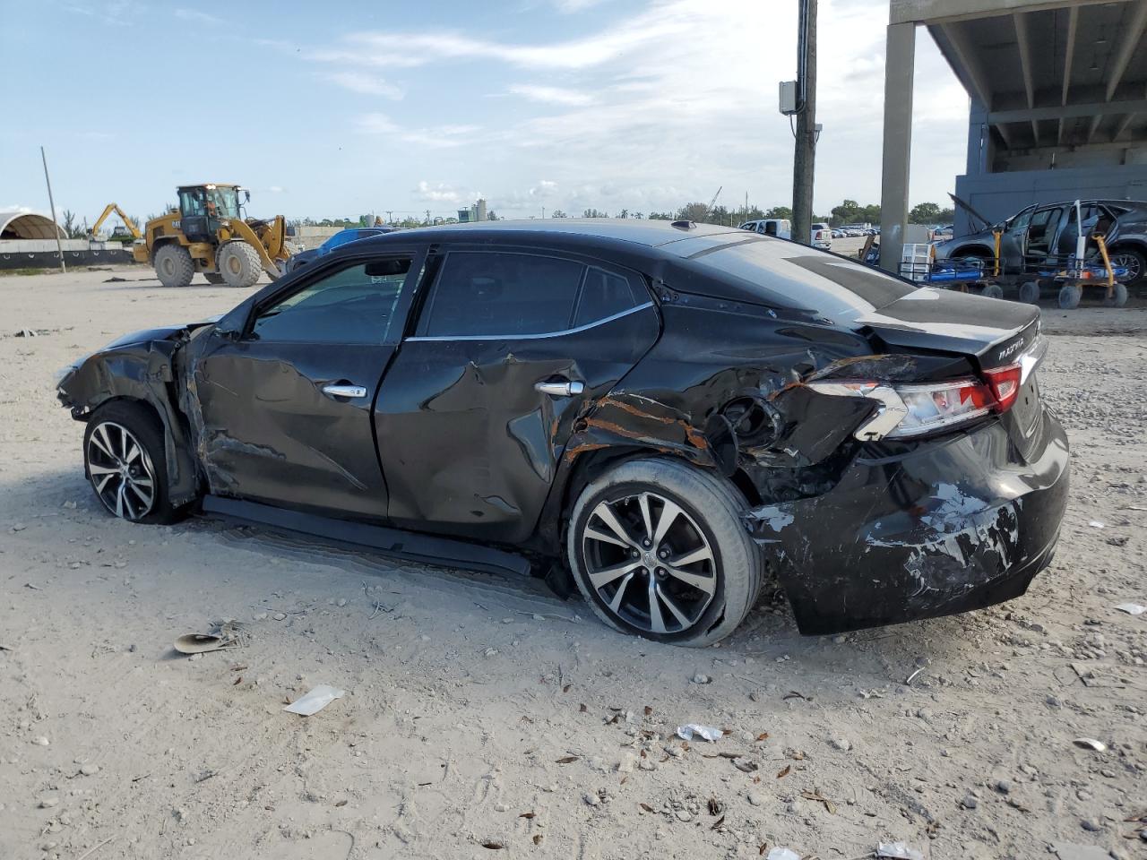 2017 Nissan Maxima VIN 1N4AA6AP5HC394000 Copart auction photo, side / minor dent/scratches damage thumbnail 2