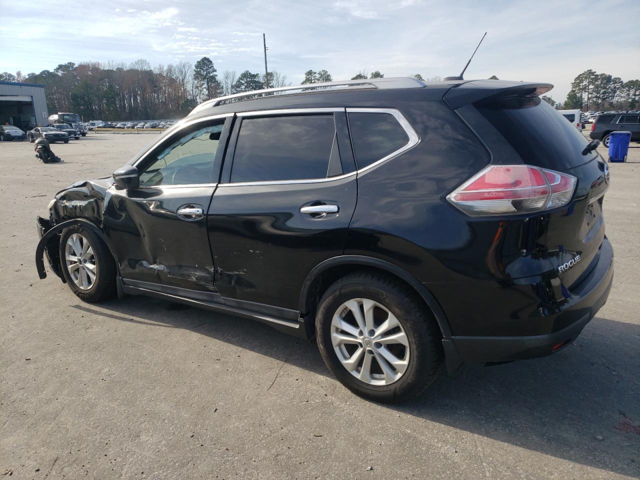 2015 Nissan Rogue VIN 5N1AT2MV9FC898162 Copart auction photo, all over / undercarriage damage thumbnail 2