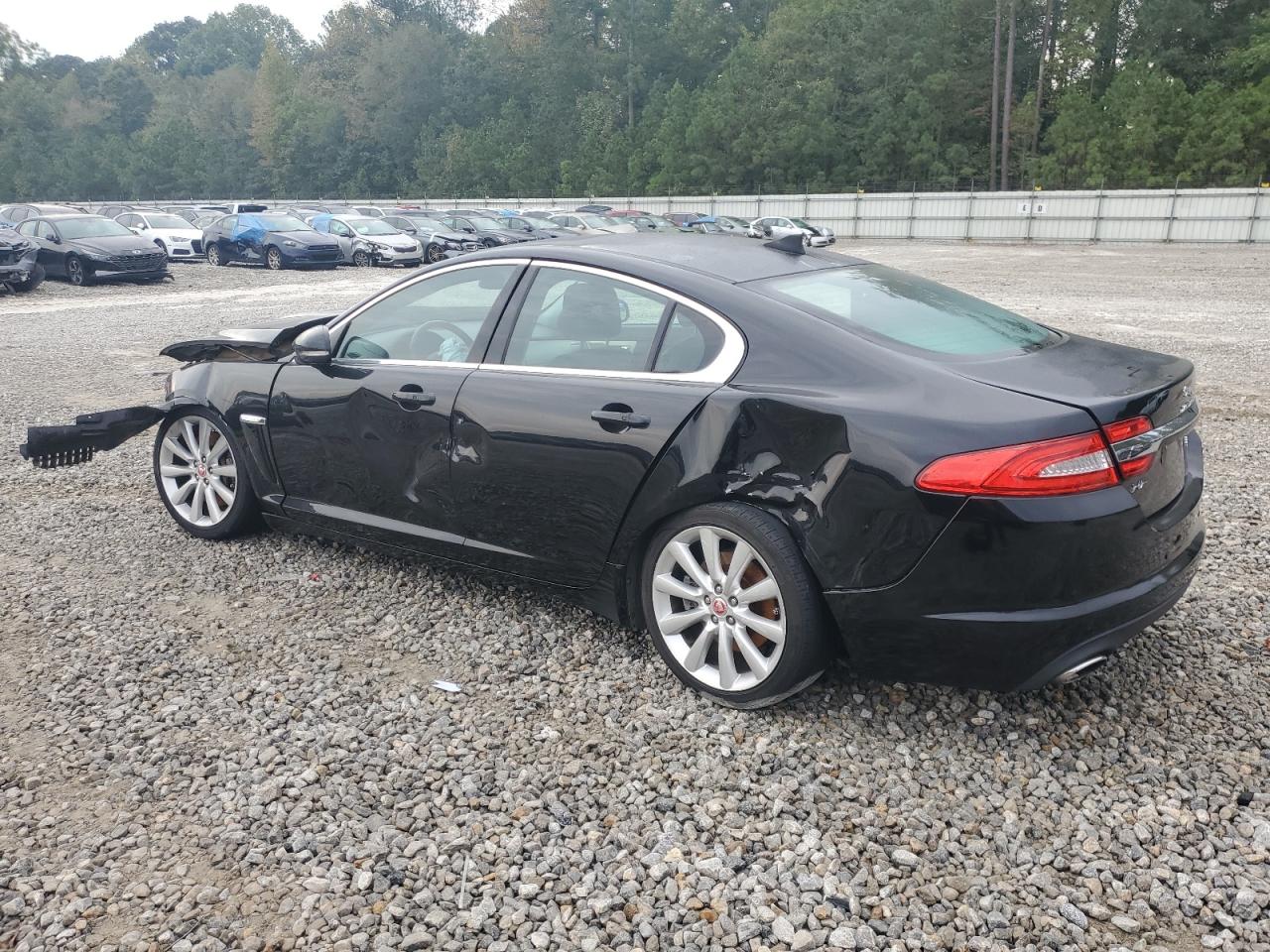 2014 Jaguar XF VIN SAJWJ0EF8E8U18563 Copart auction photo, front end / rear end damage thumbnail 2