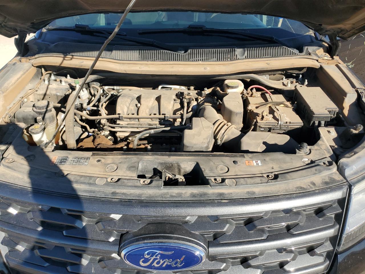 2019 Ford Explorer VIN 1FM5K7D80KGA95979 Copart auction photo, hail / rear end damage thumbnail 12