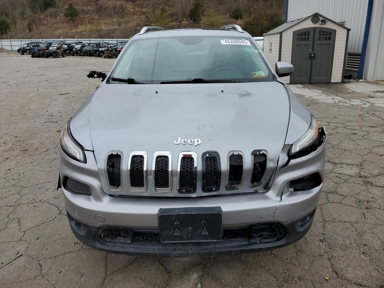 2014 Jeep Cherokee VIN 1C4PJMCS8EW142343 Copart auction photo, rollover damage thumbnail 5