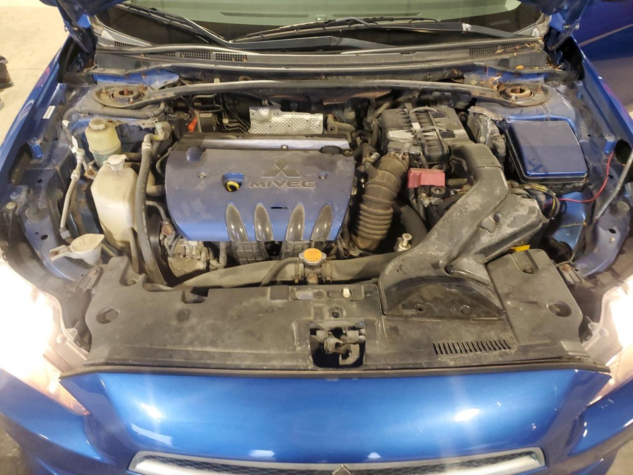 2009 Mitsubishi Lancer VIN JA3AU86W99U008430 Copart auction photo, mechanical / front end damage thumbnail 11