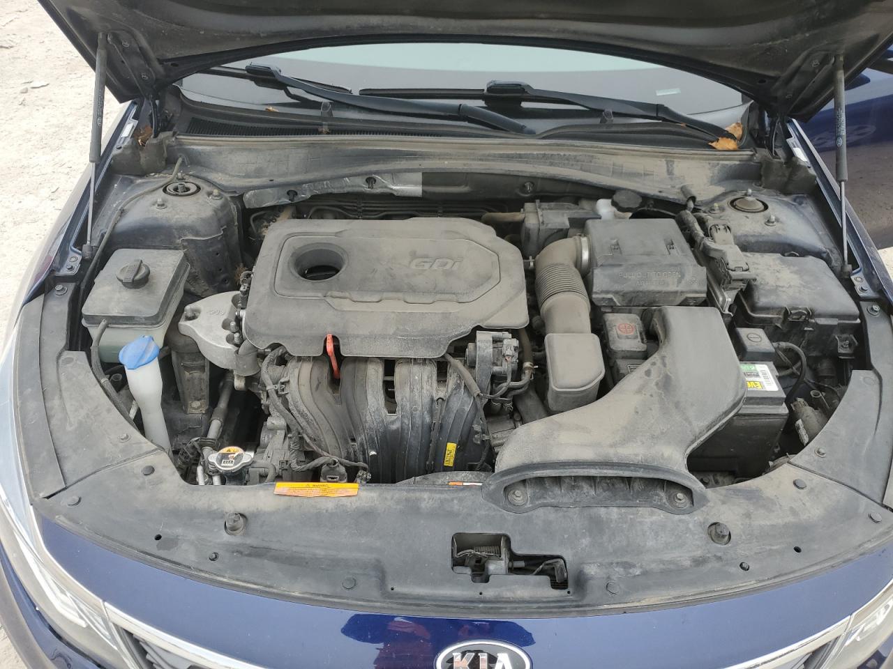 2019 KIA Optima VIN 5XXGT4L33KG370623 Copart auction photo, front end / minor dent/scratches damage thumbnail 11