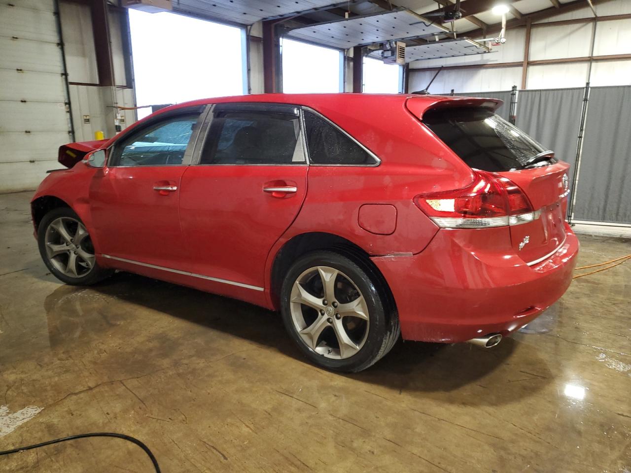 2014 Toyota Venza VIN 4T3ZK3BB8EU065439 Copart auction photo, front end / side damage thumbnail 2