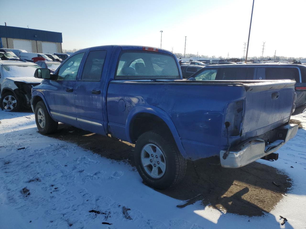 2007 Dodge RAM VIN 1D7HU18257J545155 Copart auction photo, rear end damage thumbnail 2