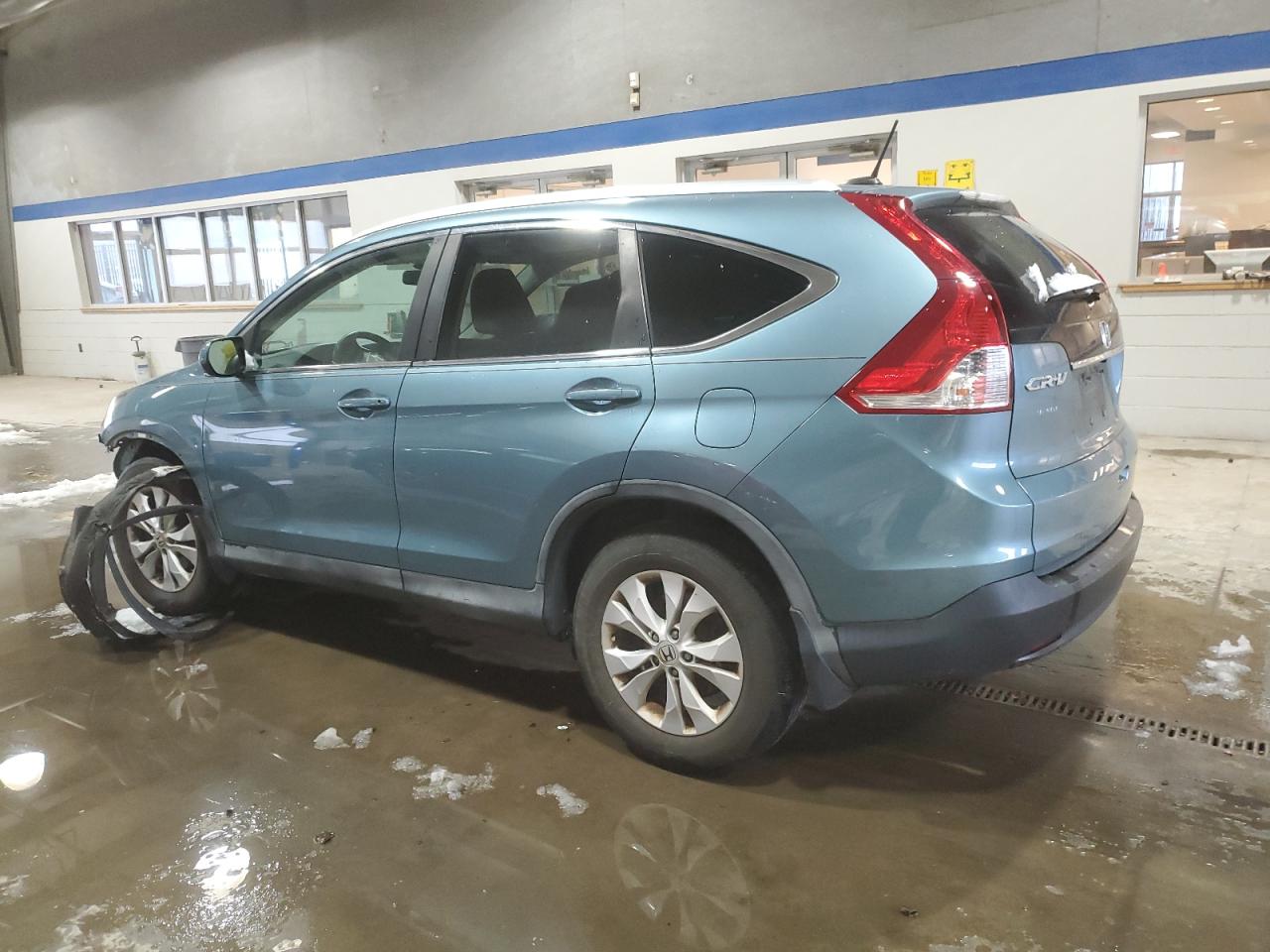 2013 Honda CR-V VIN 2HKRM3H79DH520379 Copart auction photo, front end / undercarriage damage thumbnail 2