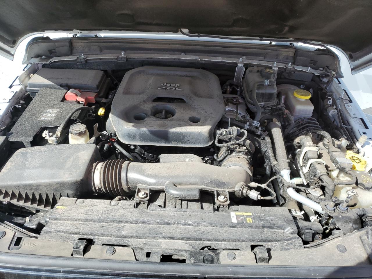 2020 Jeep Wrangler VIN 1C4HJXFN1LW322997 Copart auction photo, water/flood damage thumbnail 11