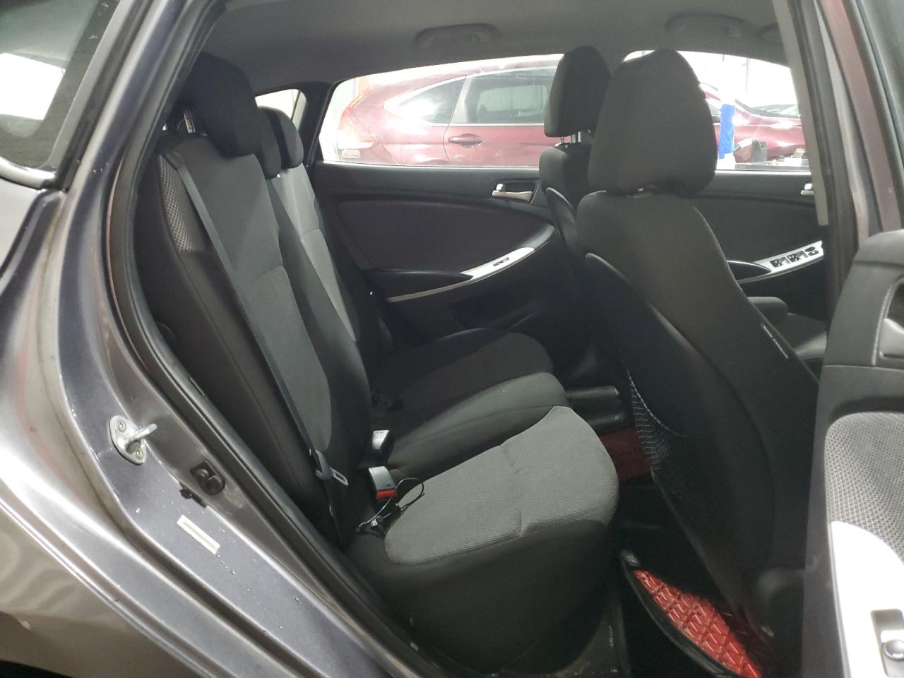 2014 Hyundai Accent VIN KMHCT5AEXEU190252 Copart auction photo, all over damage thumbnail 10