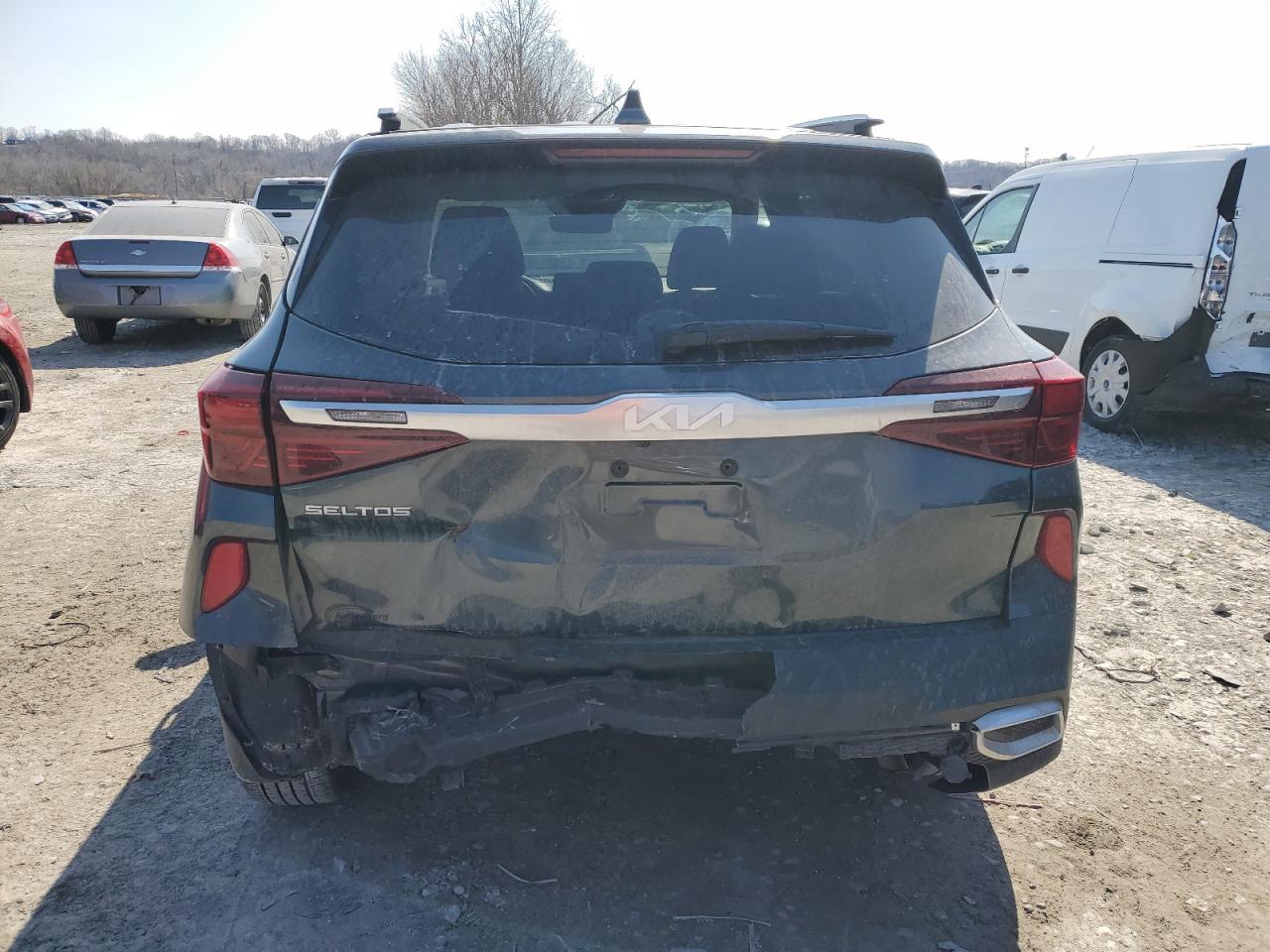 2023 KIA Seltos VIN KNDEU2AA9P7439213 Copart auction photo, rear end / hail damage thumbnail 6