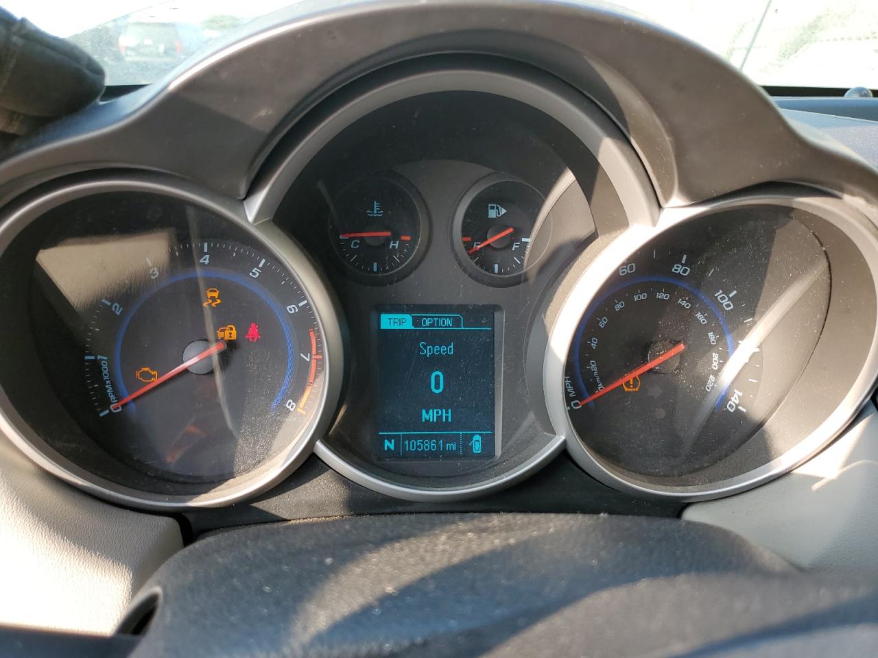 2013 Chevrolet Cruze VIN 1G1PA5SG7D7294781 Copart auction photo, mechanical damage thumbnail 9