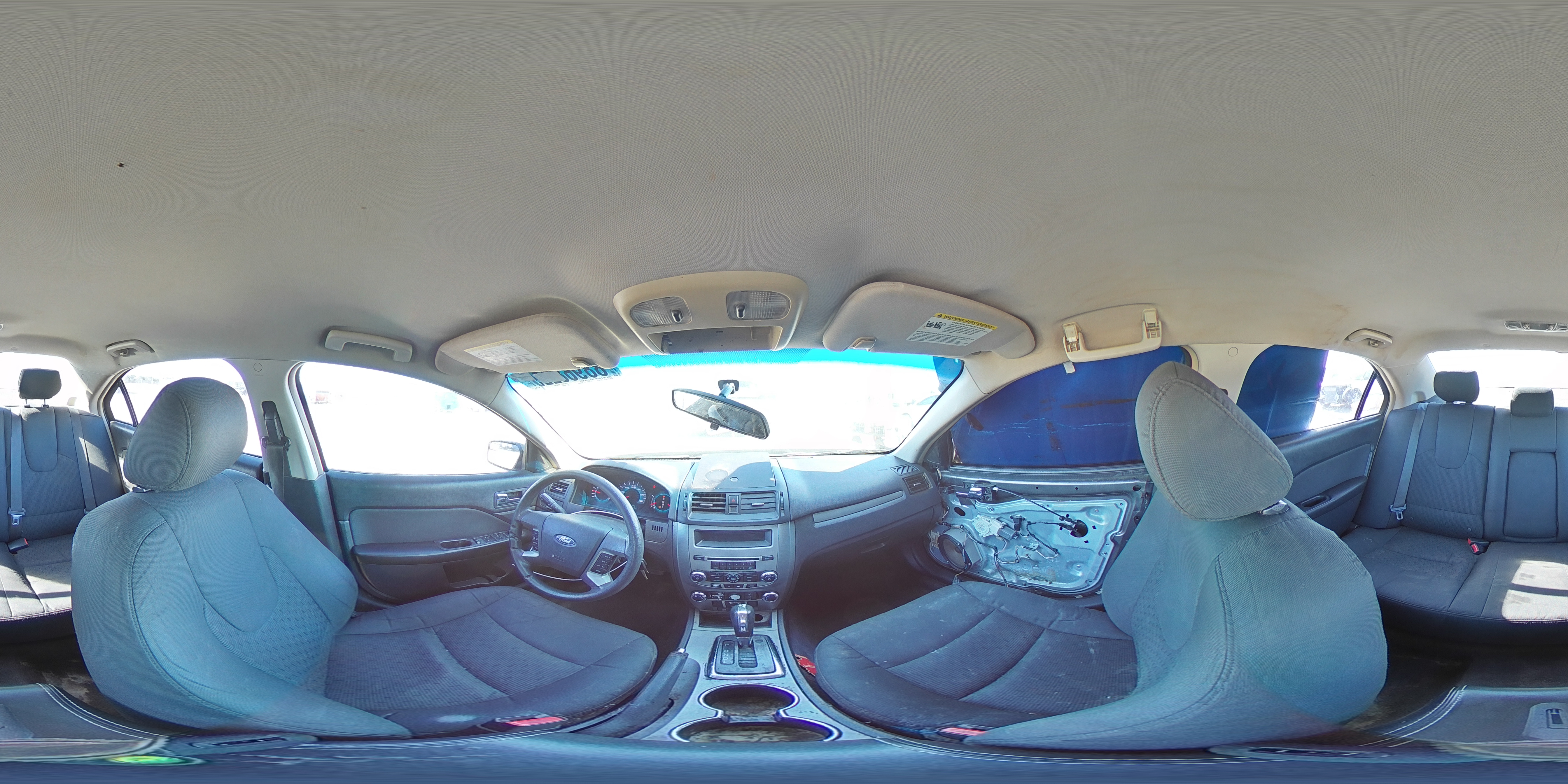 2012 Ford Fusion VIN 3FAHP0HA8CR152002 Copart auction photo, front end / side damage thumbnail 15