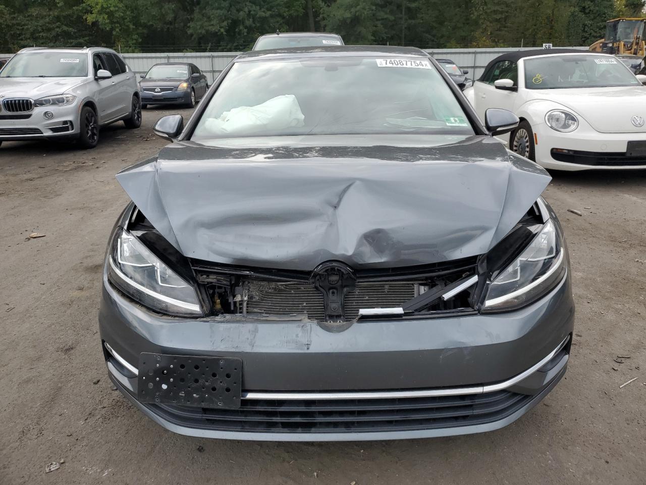 2018 Volkswagen Golf VIN 3VWG17AU8JM254265 Copart auction photo, front end damage thumbnail 5
