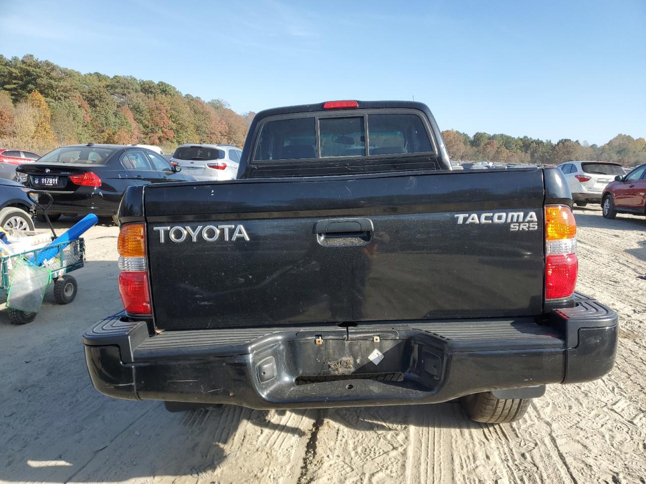 2002 Toyota Tacoma VIN 5TEWM72N42Z115798 Copart auction photo, front end / side damage thumbnail 6