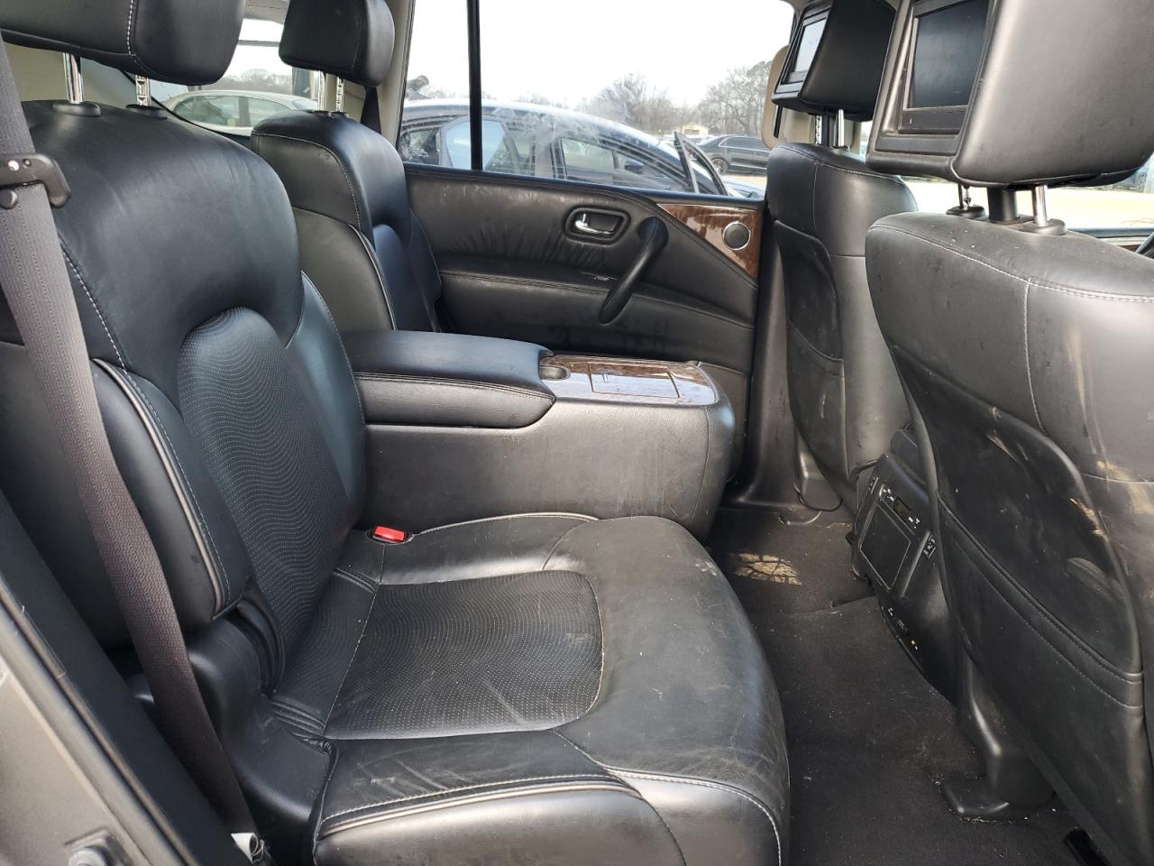 2016 Infiniti QX80 VIN JN8AZ2NE4G9126706 Copart auction photo, front end / rear end damage thumbnail 12