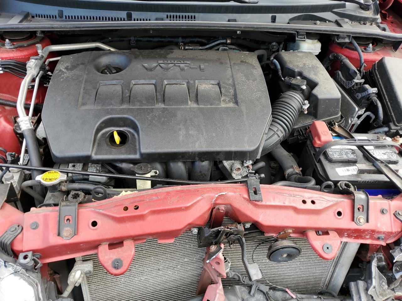 2017 Toyota Corolla VIN 5YFBURHE0HP642561 Copart auction photo, front end damage thumbnail 11
