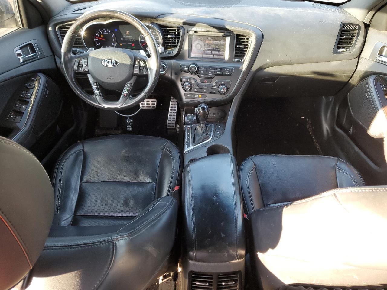 2013 KIA Optima VIN 5XXGR4A62DG235566 Copart auction photo, front end damage thumbnail 8