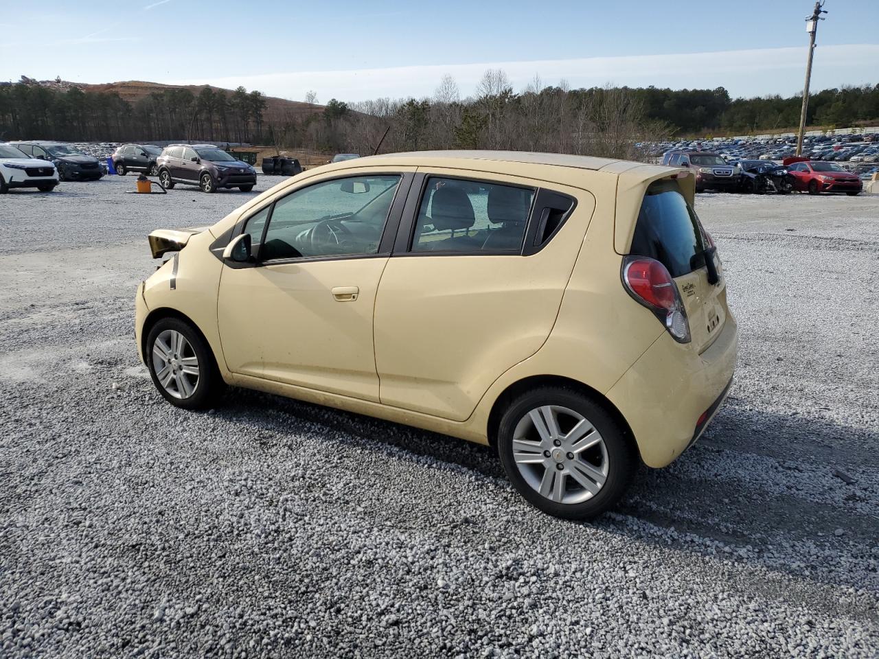 2014 Chevrolet Spark VIN KL8CB6S93EC448012 Copart auction photo, front end / minor dent/scratches damage thumbnail 2