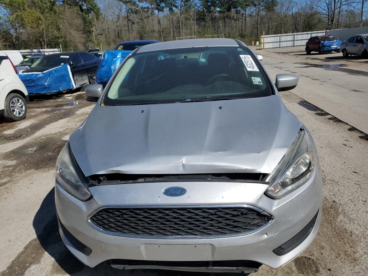 2018 Ford Focus VIN 1FADP3F28JL262281 Copart auction photo, front end damage thumbnail 5
