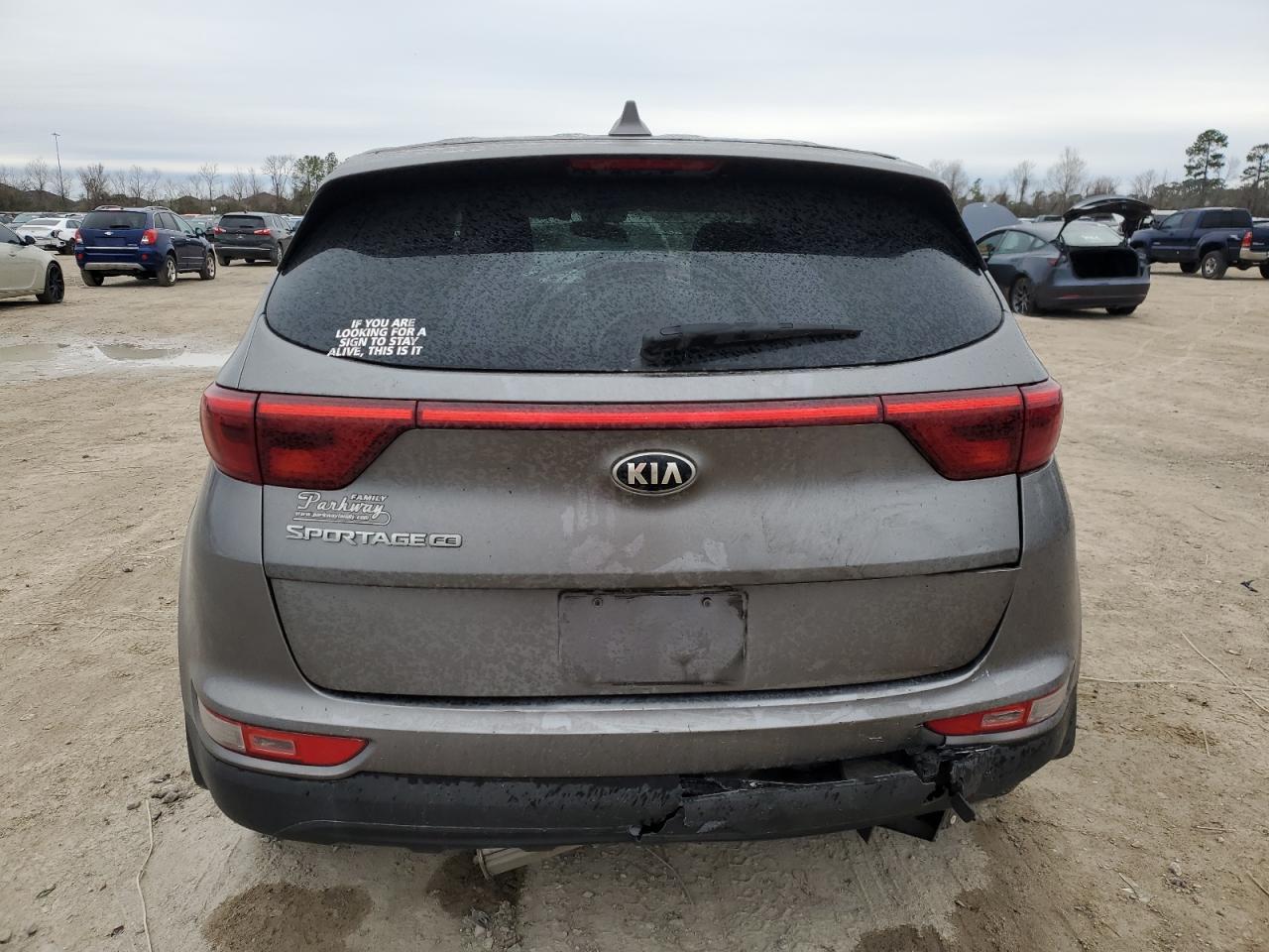 2017 KIA Sportage VIN KNDPM3AC3H7134193 Copart auction photo, front end / rear end damage thumbnail 6