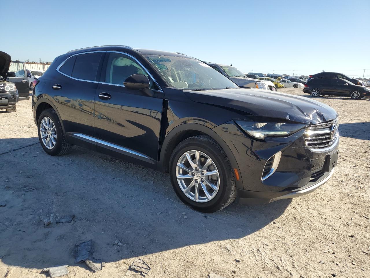 2021 Buick Envision VIN LRBAZLR45MD177299 Copart auction photo, front end / minor dent/scratches damage thumbnail 4
