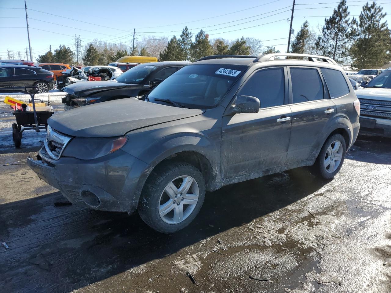 2010 Subaru Forester VIN JF2SH6CC5AG907136