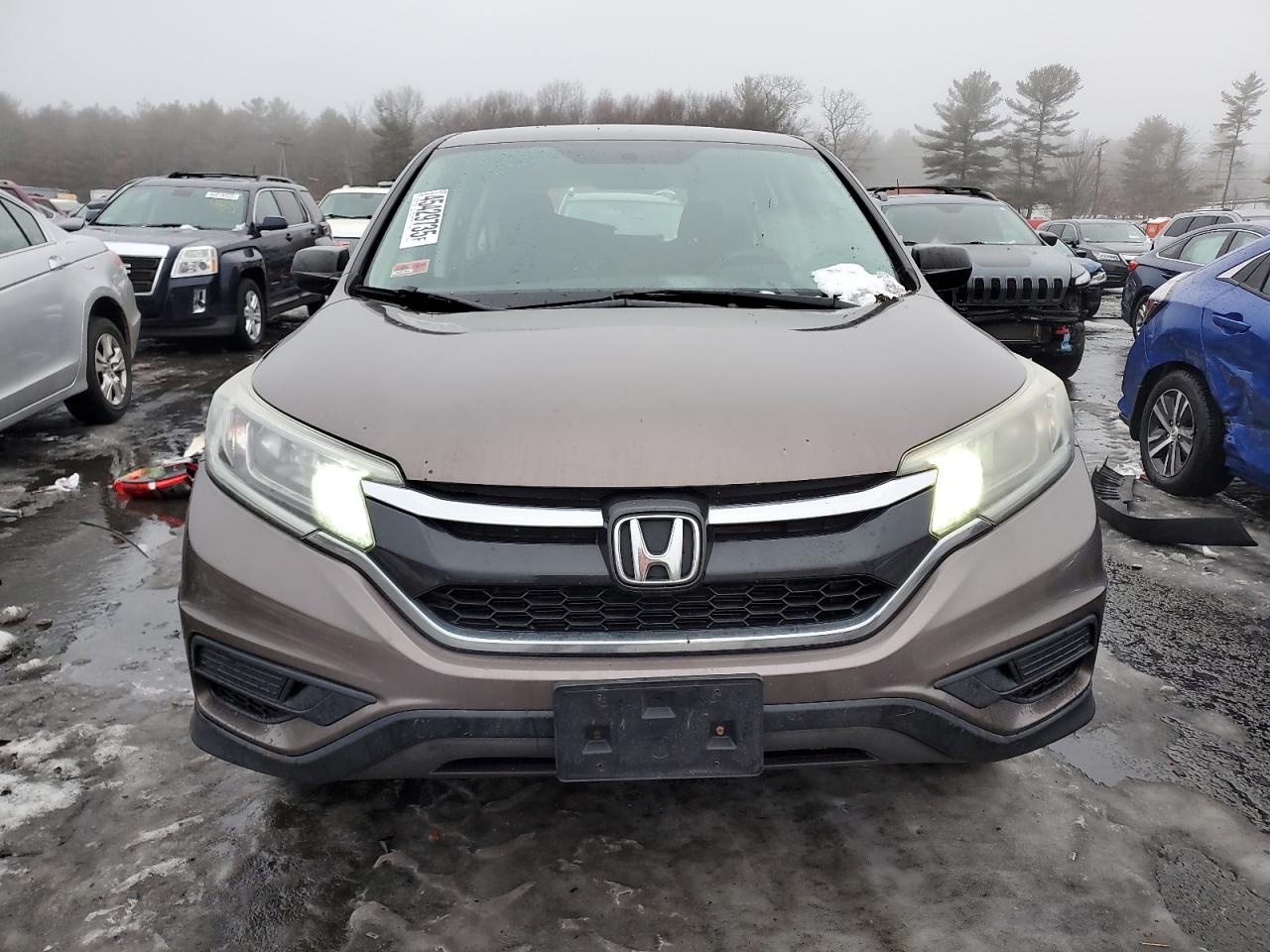 2015 Honda CR-V VIN 2HKRM4H3XFH601722 Copart auction photo, rear end / minor dent/scratches damage thumbnail 5