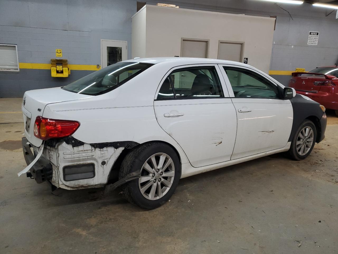 2010 Toyota Corolla VIN 2T1BU4EE2AC196202 Copart auction photo, all over / undercarriage damage thumbnail 3