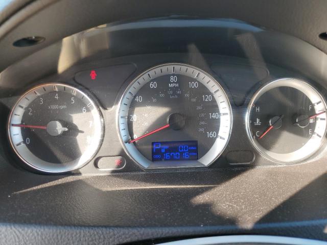 2009 Hyundai Sonata VIN 5NPET46C69H446028 Copart auction photo, side damage thumbnail 9