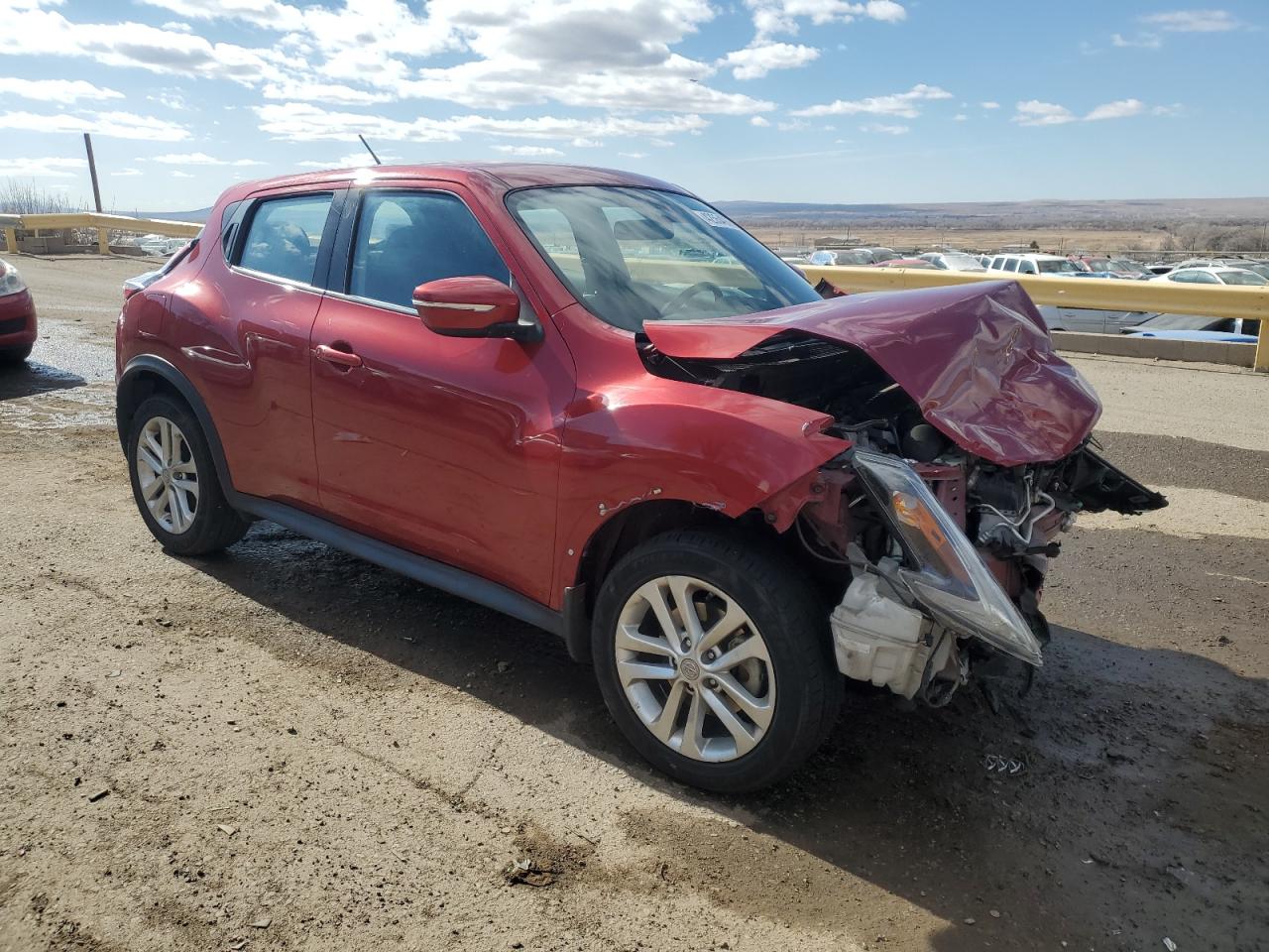 2016 Nissan Juke VIN JN8AF5MR9GT609268 Copart auction photo, front end damage thumbnail 4