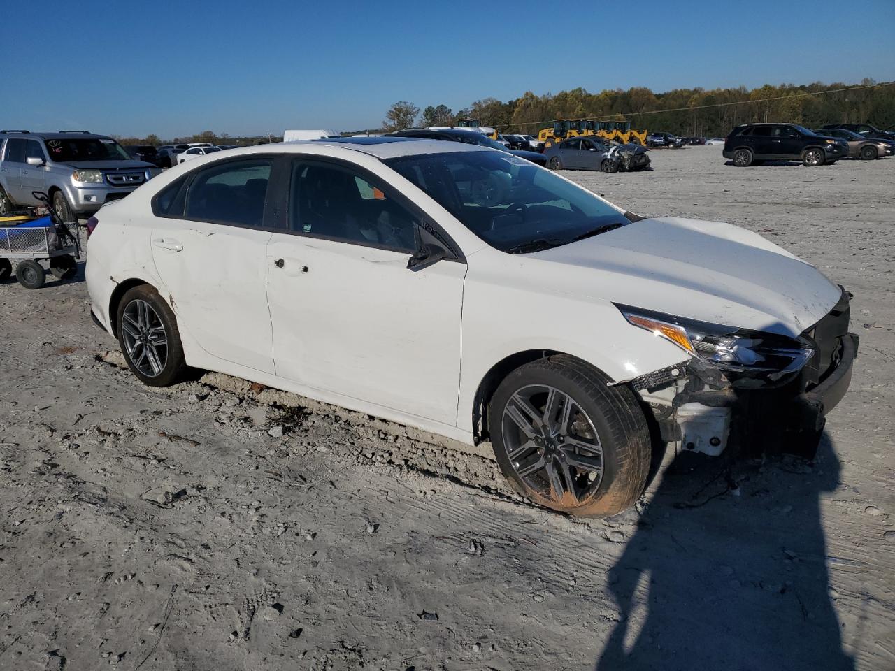2019 KIA Forte VIN 3KPF34AD6KE017499 Copart auction photo, front end damage thumbnail 4