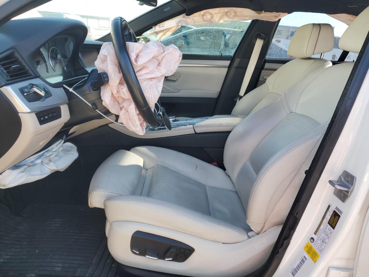 2016 BMW 5er VIN WBA5A5C56GG352909 Copart auction photo, front end / hail damage thumbnail 7