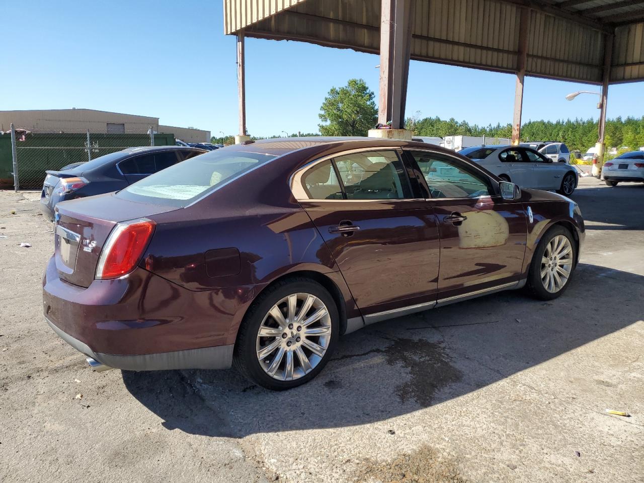 2011 Lincoln MKS VIN 1LNHL9ER8BG611714 Copart auction photo, water/flood damage thumbnail 3