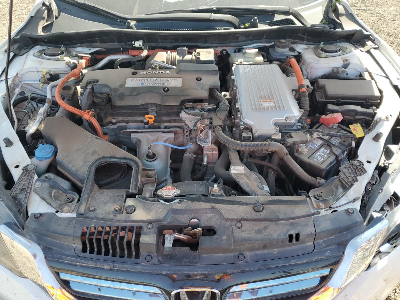 2014 Honda Accord VIN 1HGCR6F59EA000882 Copart auction photo, top/roof damage thumbnail 11